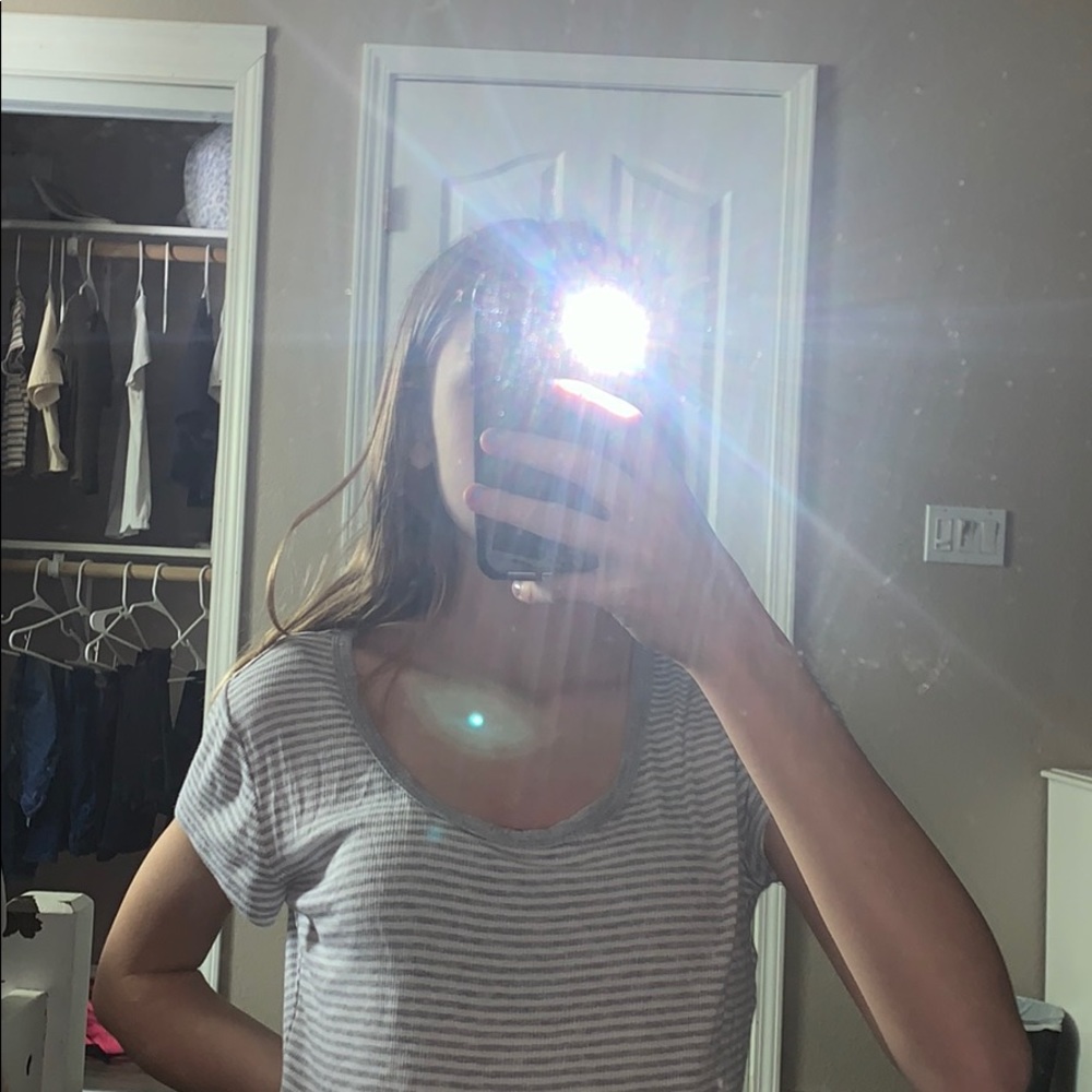California basics crop top